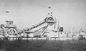 Eureka VI - bucket ladder dredger