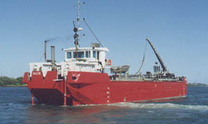Faucon - trailing suction hopper dredger