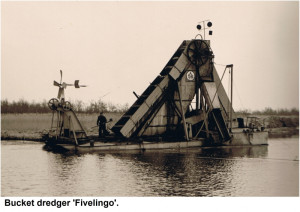 Fivelingo baggermolen