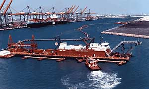 Florida - cutter suction dredger