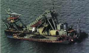 Frigg R - bucket ladder dredger