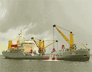 Gaza grab dredger