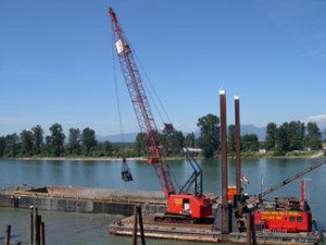 GE No. 5 - clamshell dredger
