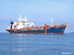 Geopotes 15 - trailing suction hopper dredger