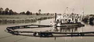 Groningen II cutter suction dredger