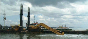 Gunfleet Sand - backhoe dredger