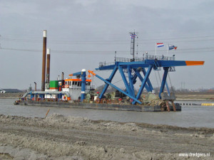 Haarlem - cutter suction dredger