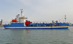 Hakusan - trailing suction hopper dredger