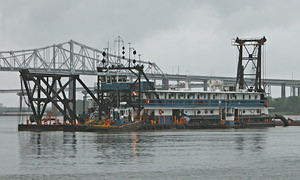 Hampton Roads - cutterdredger