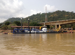 Hand of God - cutter suction dredger