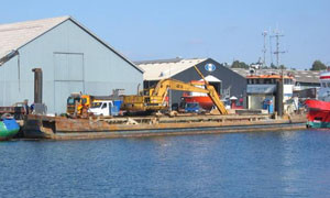 Helle Saj (1962) - backhoe dredge