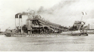 Henri Boutteville II bld bucket ladder dredger emmer bagger molen