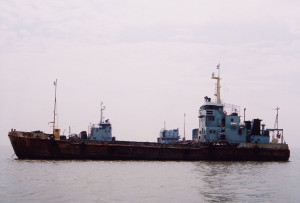 Hang Bo 1011 -hopperbarge -split