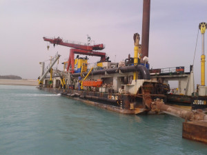 Huta 16 - cutter suction dredger