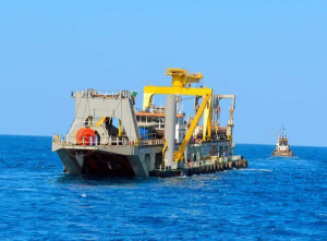 Huta 4 - cutter suction dredger