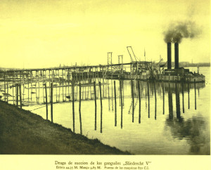Sliedrecht V - barge unloading dredger