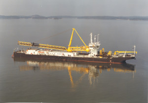 Jamal - trailing suction dredger