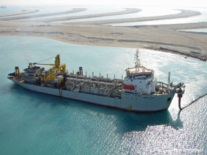 James Cook - trailing suction hopper dredger