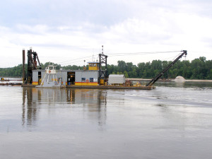 Jolly Rodger suction dredger