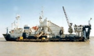 Nakhodka -  bucket ladder dredger