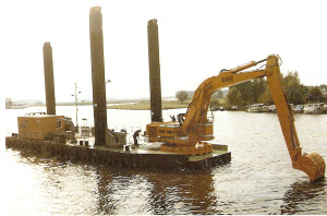 Katrien - backhoe dredge