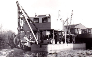 Kempen bucketwheel suction dredger