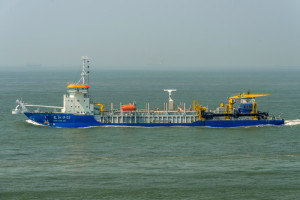 Chang Jiang Kou 02  - trailing suction hopper dredger