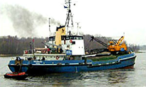 Kristina Hoj grab dredger