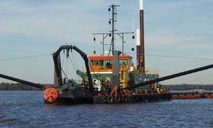 Lexington - cutter suction dredger