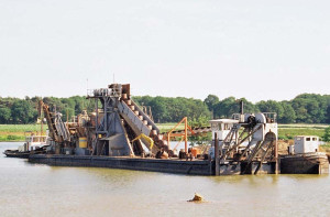 De Maas IX bucketdredger