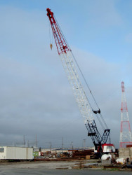 Manitowoc 3900W -clamshell dredger