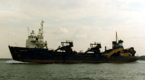 Marinestone graveldredger