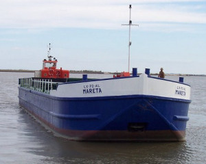 Mareta selfpropelled hopperbarge