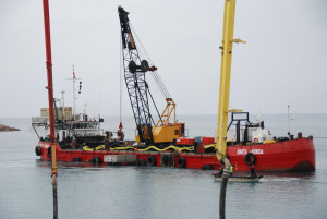 Marta Andrea clamshell dredger