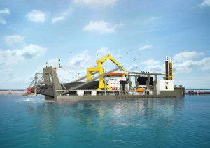 Helios - cutter suction dredger