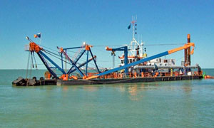 Merwede - cutter suction dredger