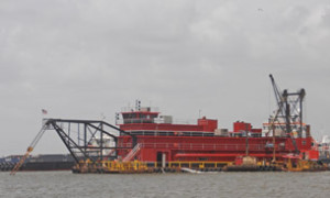 Mike Hooks cutter suction dredger