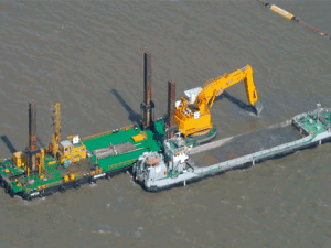 MP 26 - backhoe dredge