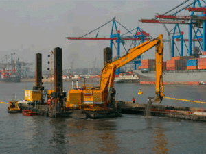 MP 27 - backhoe dredge