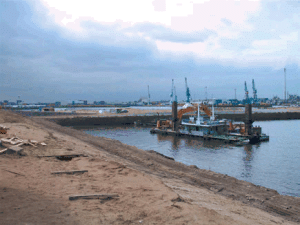 MP 8 - backhoe dredge