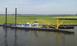 Ural River - cutter suction dredger