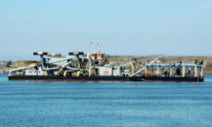 Muiderzand suction dredger
