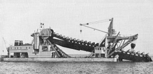 Namur - bucket ladder dredge