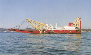 Nittoku Maru - cutter suction dredger