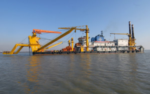 Jin Hang Jun 222 - cutter suction dredger
