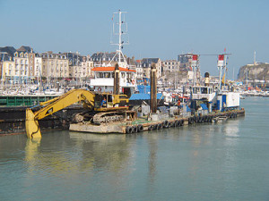 Obelix - backhoe dredge