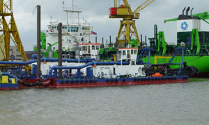 Onega - cutter suction dredger