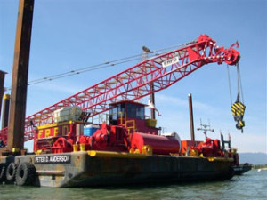 Peter D. Anderson - clamshell dredger
