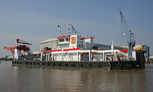 Pirat X - cutter suction dredger