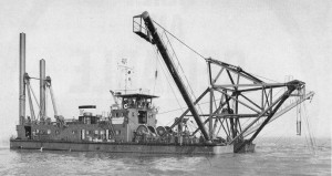 Pompstation1 / Mistral - cutter suction dredger